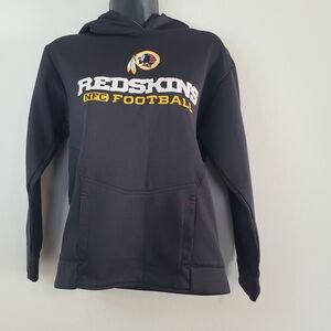 Reebok Black and Red NFL Hoodie